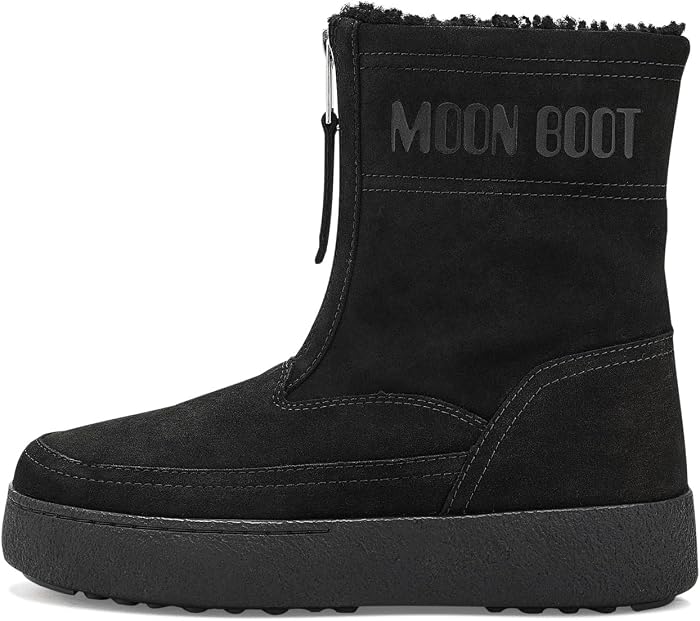 Женские ботинки MOON BOOT Ltrack Lara, цвет: Чёрный — фото 2