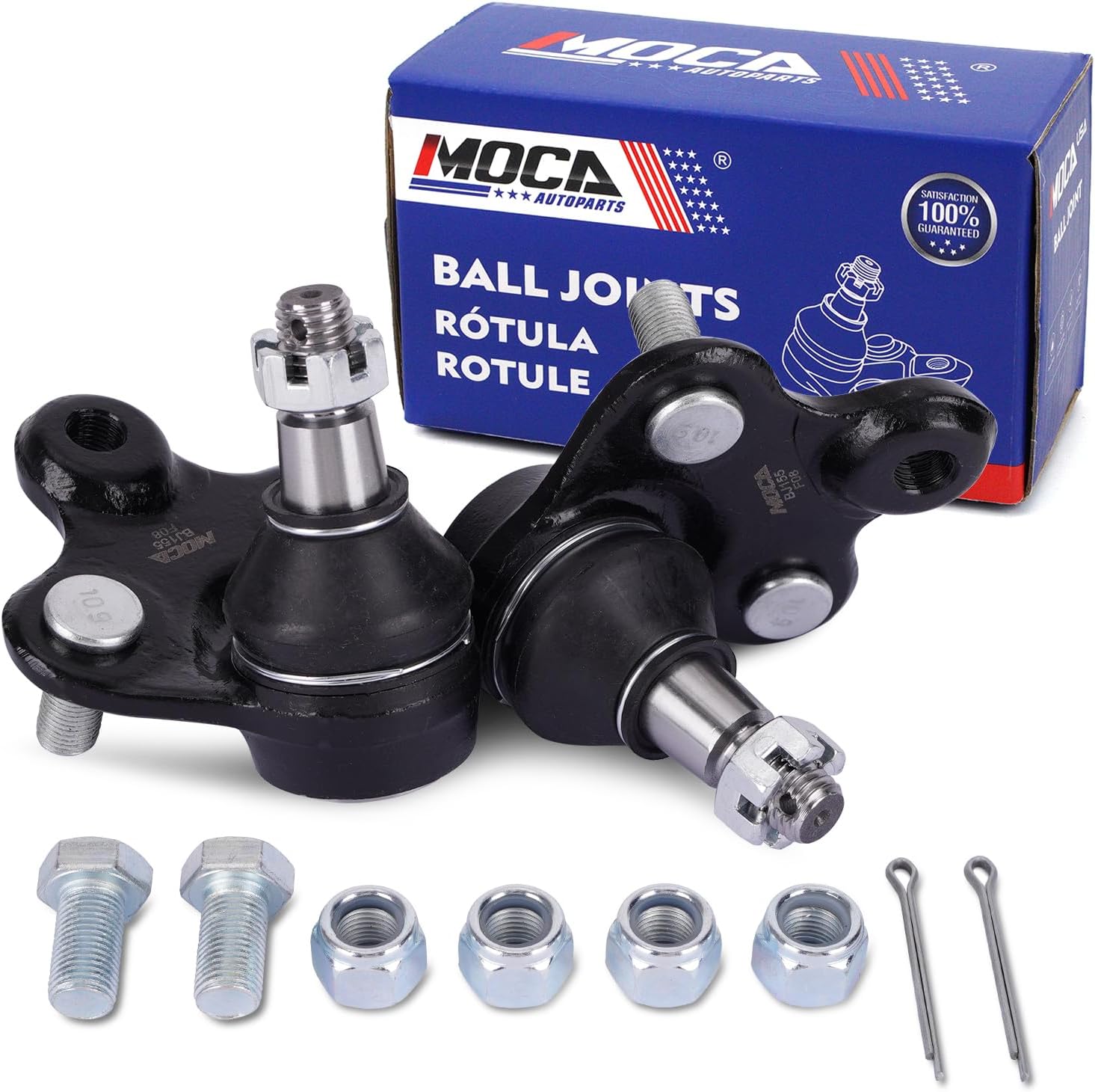 MOCA 2Pcs Front Lower Ball Joints Fit 2007-2012 for Acura RDX 2.3L & 2007-2016 for Honda CR-V 2.4L & 2013-2018 for Acura RDX 3.5L & 2016-2022 for Honda HR-V 1.8L
