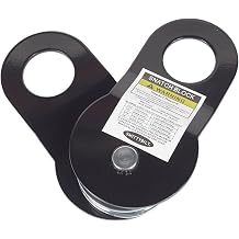 Smittybilt 2744 Universal Snatch Block, Black