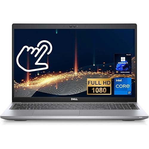 Dell Latitude 5520 Business Laptop 15.6" FHD Touchscreen Laptop, Intel i7-1185G7, 32GB RAM, 1TB NVMe SSD, Webcam, Backlit, WiFi, HDMI, USB Type-C Thunderbolt - Windows 11 Pro (RENEWED)