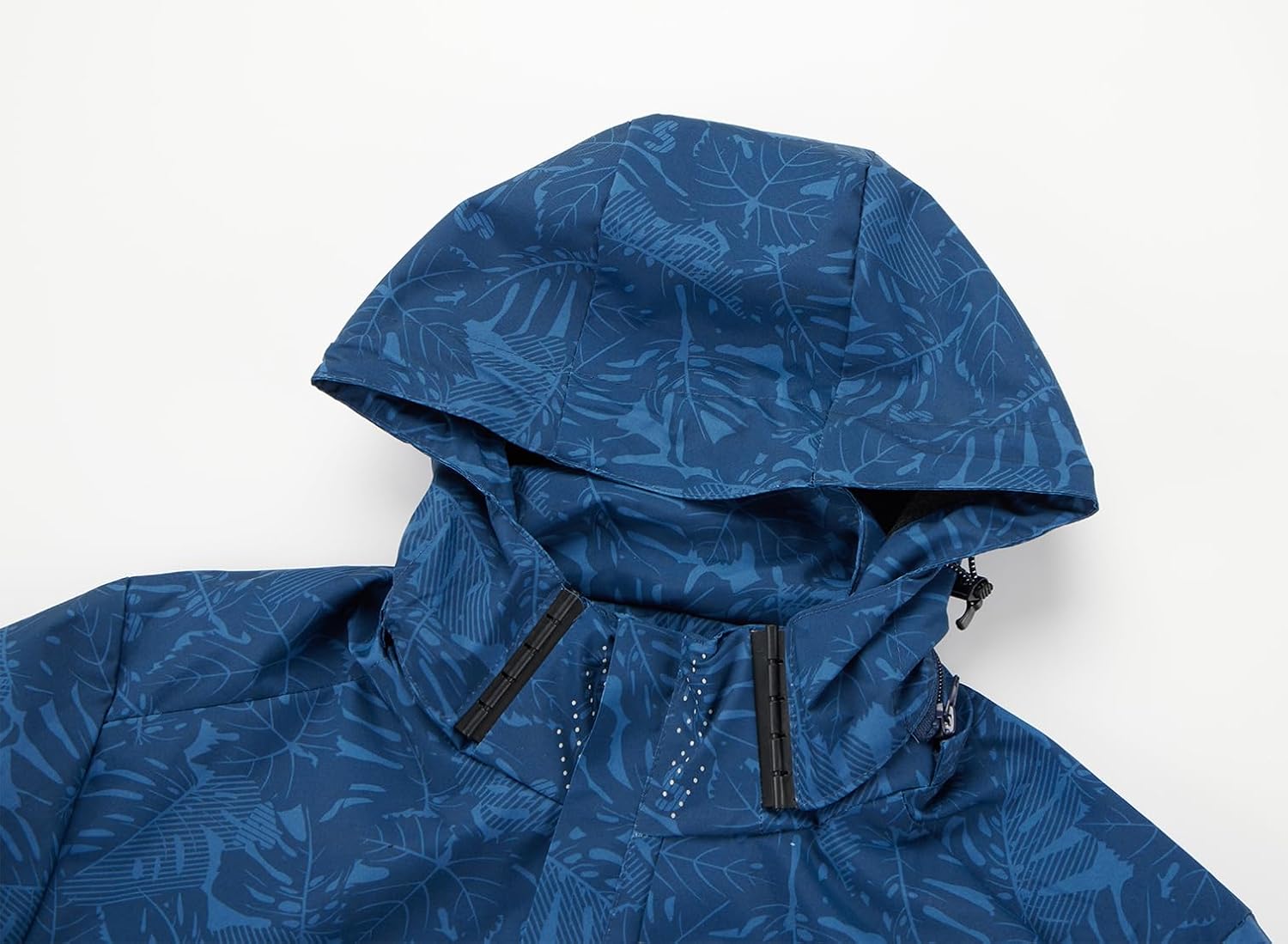 Chaos World Men's Rain Jacket With Hood Windbreaker Lightweight Waterproof Raincoat Trench Coat Camping Gear - Image 4