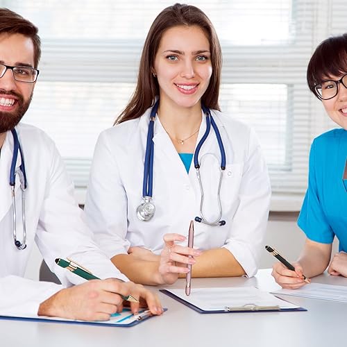 Miniatura 5 de Allfosi Bolígrafos de regalo para enfermeras, 36 unidades súper lindos para personal, compañeros de trabajo, amigos, estudiantes graduados de