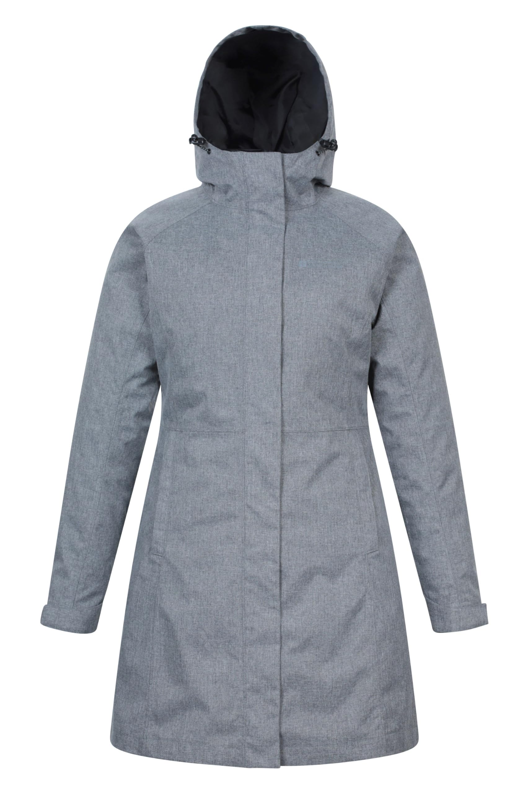 Mountain Warehouse Alaskan Lange Damen 3-in-1 Jacke | Wasserdicht mit verstellbarer Kapuze, Herausnehmbare Innenjacke & verschweißte Nähte, Ideal für Regen & Winter