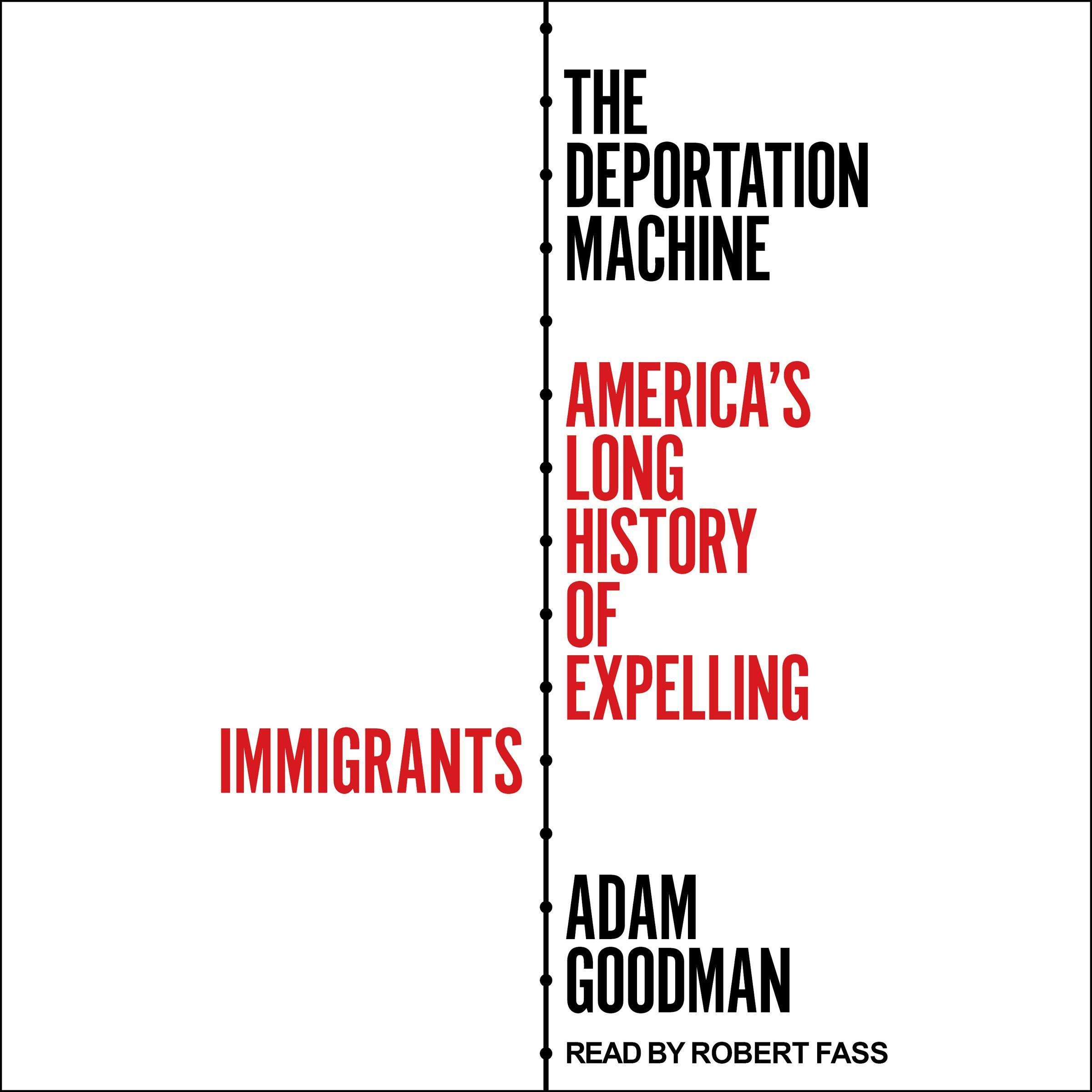 Cover art for The Deportation Machine