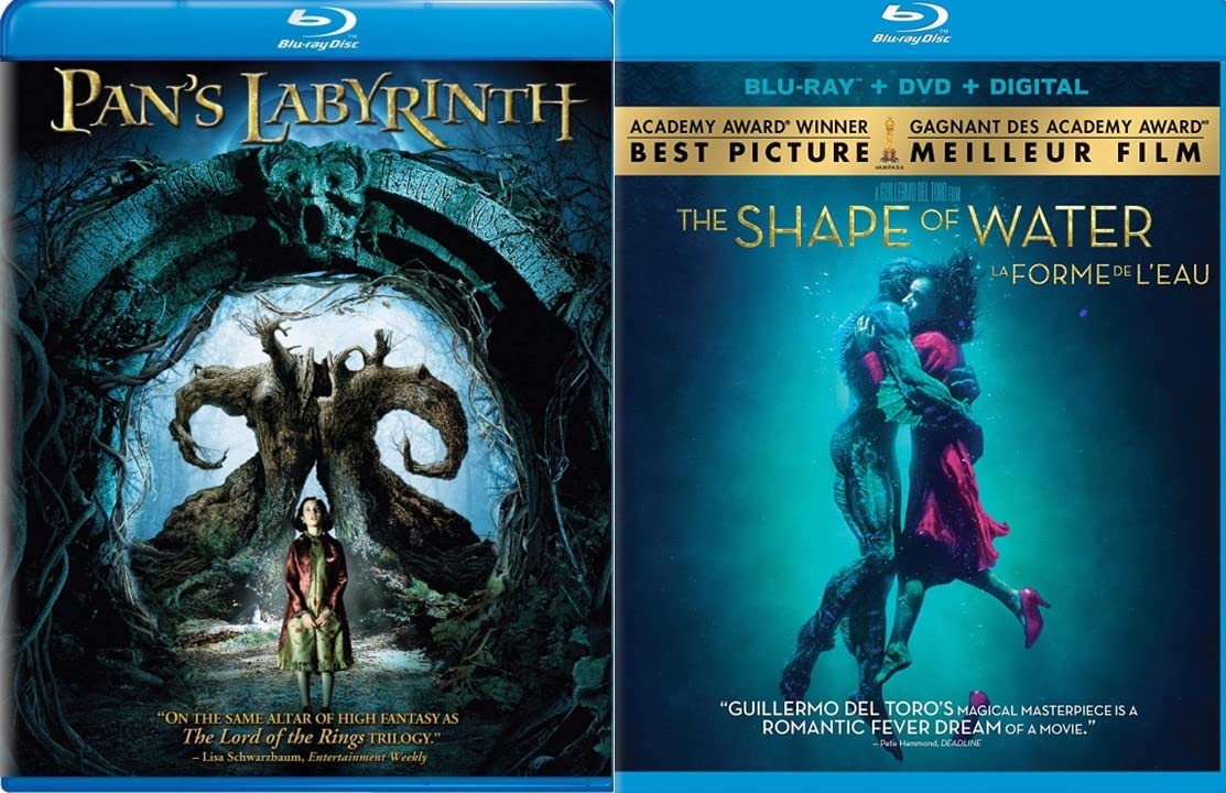 Pans Labyrinth The Shape Of Water Academy Award Winning Fantasy Films Blu-ray 2-Pack