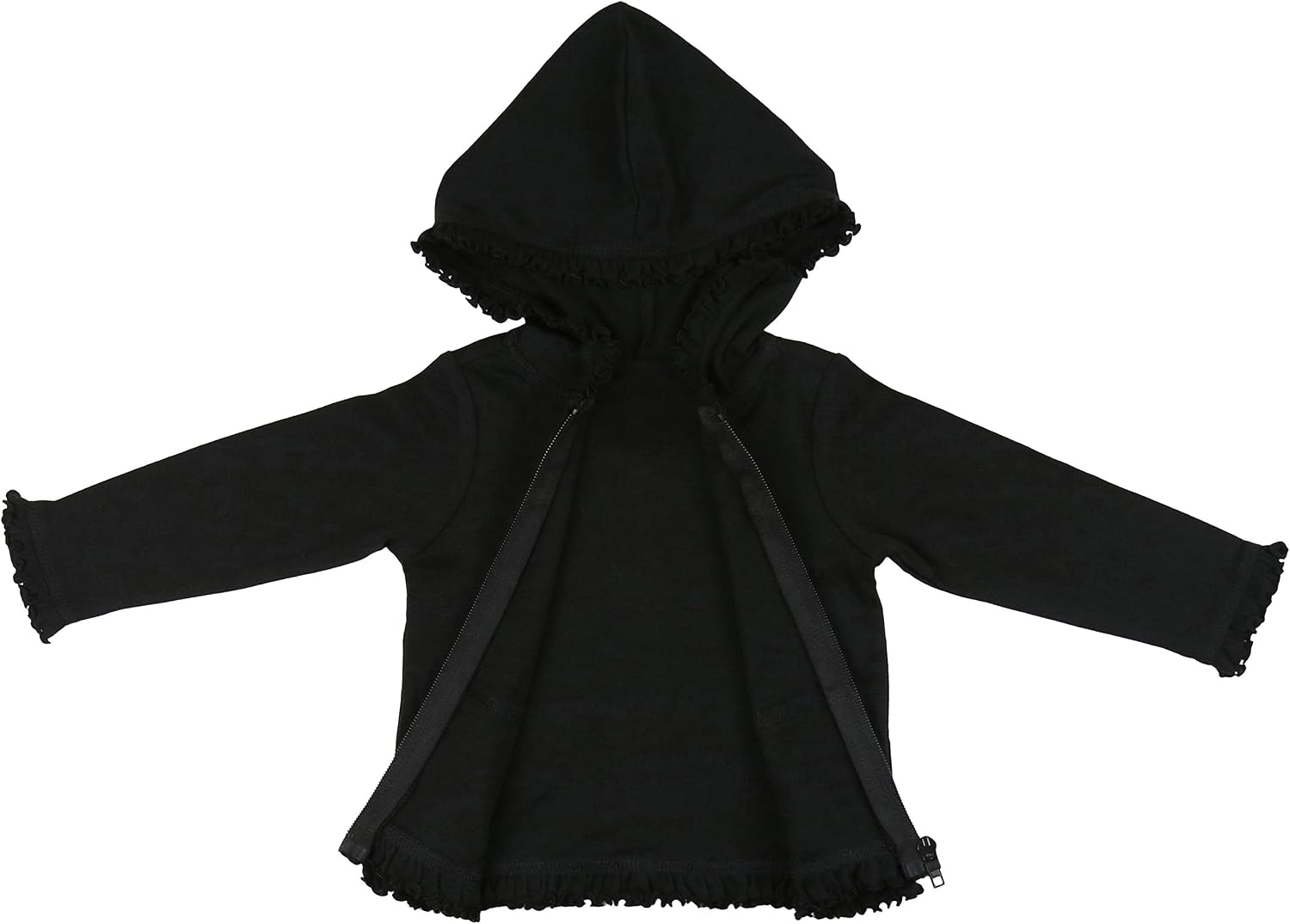 ToBeInStyle Girls Sunflower Long Sleeve Zip Hoodie