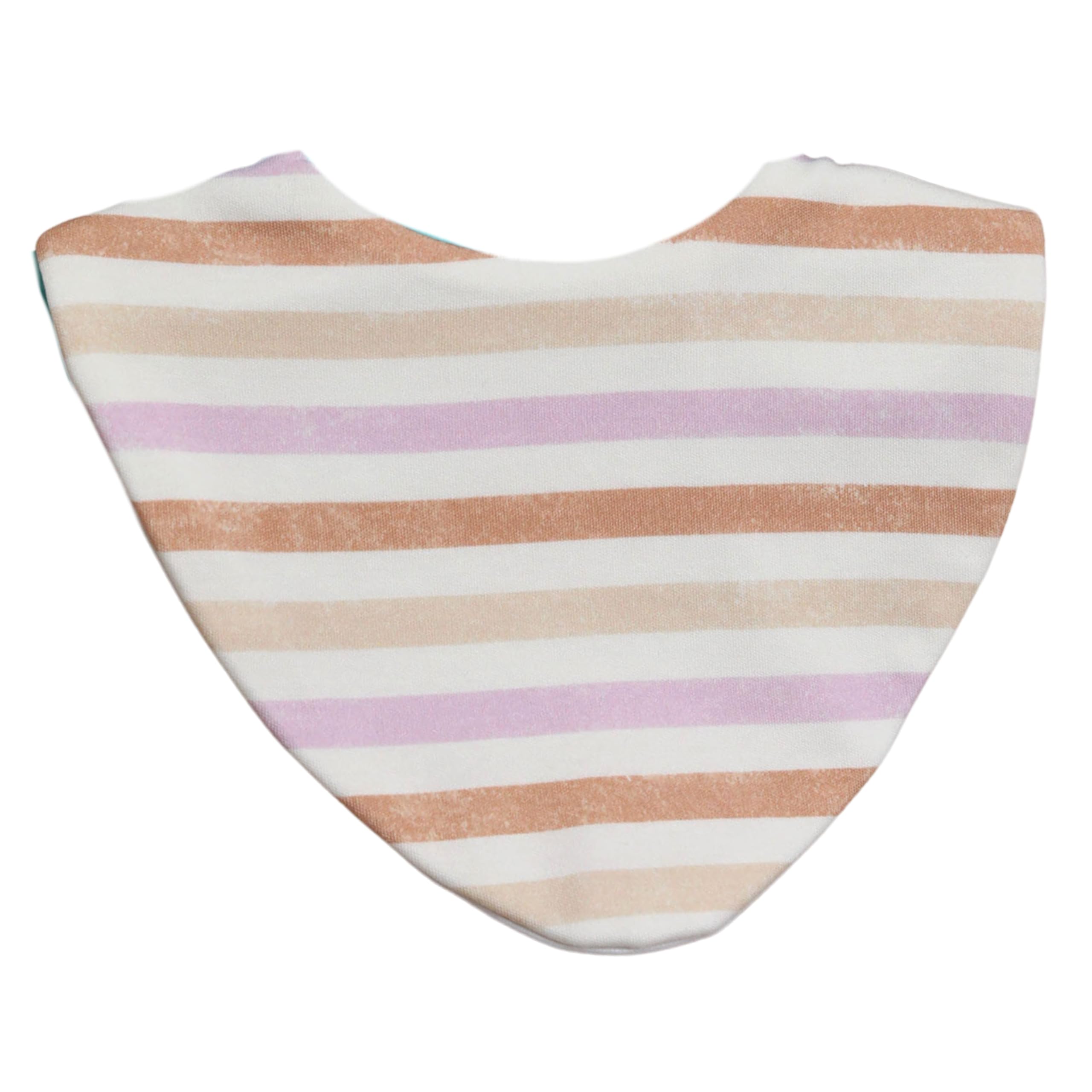Bibbilyboo Stripes Waterproof Baby Dribble Bib, 1 Pack, Baby/Toddler - Highly Absorbent & Naturally Antibacterial - Adjustable, Waterproof & Breathable Fabric - Award Winning Teething Bibs (Stripes)