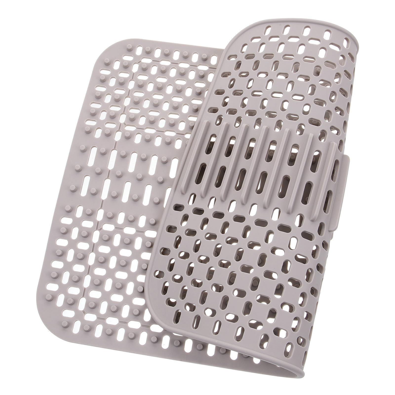 Alfombrilla de silicona para secar platos tapete cuadrado drenaje para cocina
