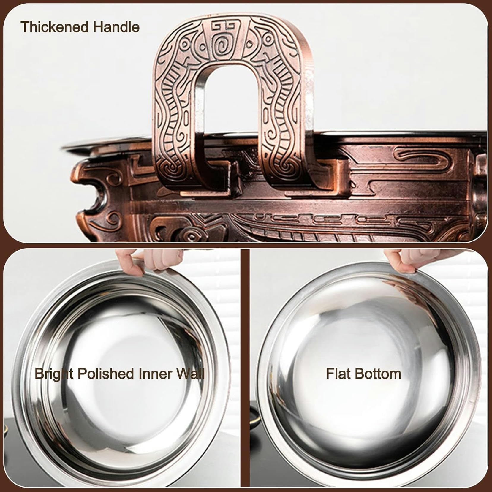 Chafing Dish Rotondo In Acciaio Inox, Dimensioni Standard, Set Di Scaldavivande E Scaldavivande Per Buffet, Con Teglia Per Alimenti, Contenitore Per Combustibile E Coperchio Per Casa E Ristorante, Bs