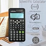 Scientific Calculator for FC-991ES Plus-2nd Edition Scientific Calculator with 417 Functions for School Supplies Students Teachers Business Office Home,Black