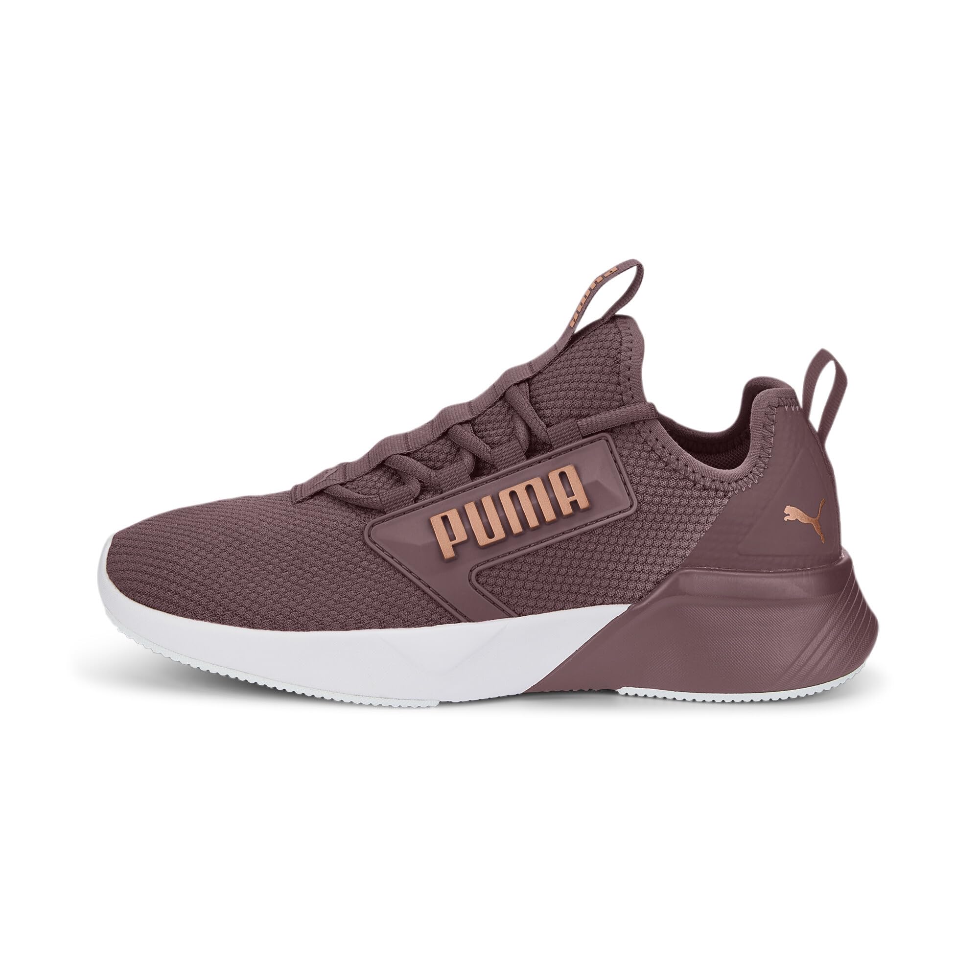 Puma Womens Retaliate Mesh WNs Dusty Plum-Black-Rose Gold Running Shoe - 3UK (19555115) (B0BL247LYY) Amazon Price History, Amazon Price Tracker
