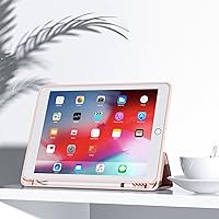 Vista 7 de Mastten - Compatible con funda para iPad de 9ª/8ª/7ª generación, para iPad de 10.2 pulgadas con soporte para lápiz, funda inteligente con soporte