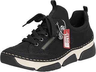 Rieker Women's Low-Top Trainers 45973, Women's Low Shoes 39 EU Black 00