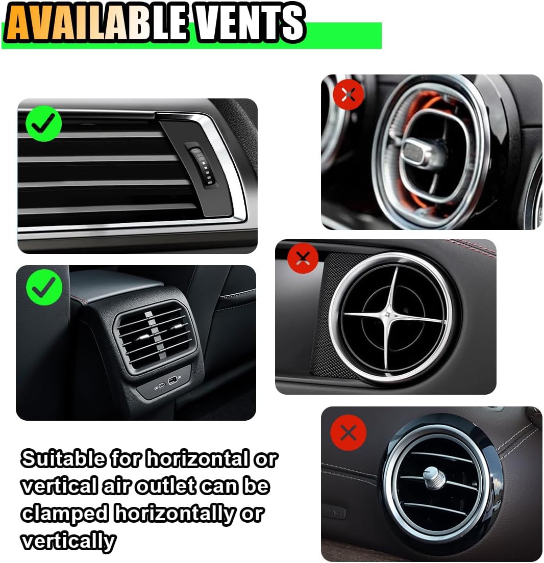 4PCS Plant Air Freshener Vent Clip, 3D Artificial Plant, Cute Mini Car Flower Vase Diffuser, Creative Car Aromatherapy, Interior Decoration Accessories