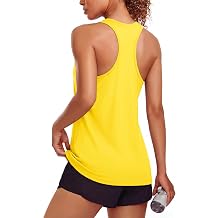 MAGCOMSEN Tank Tops for Women Workout Racerback Sleeveless Racer Back Tops Athletic Yoga Running Gym Muscle Pilates Tank