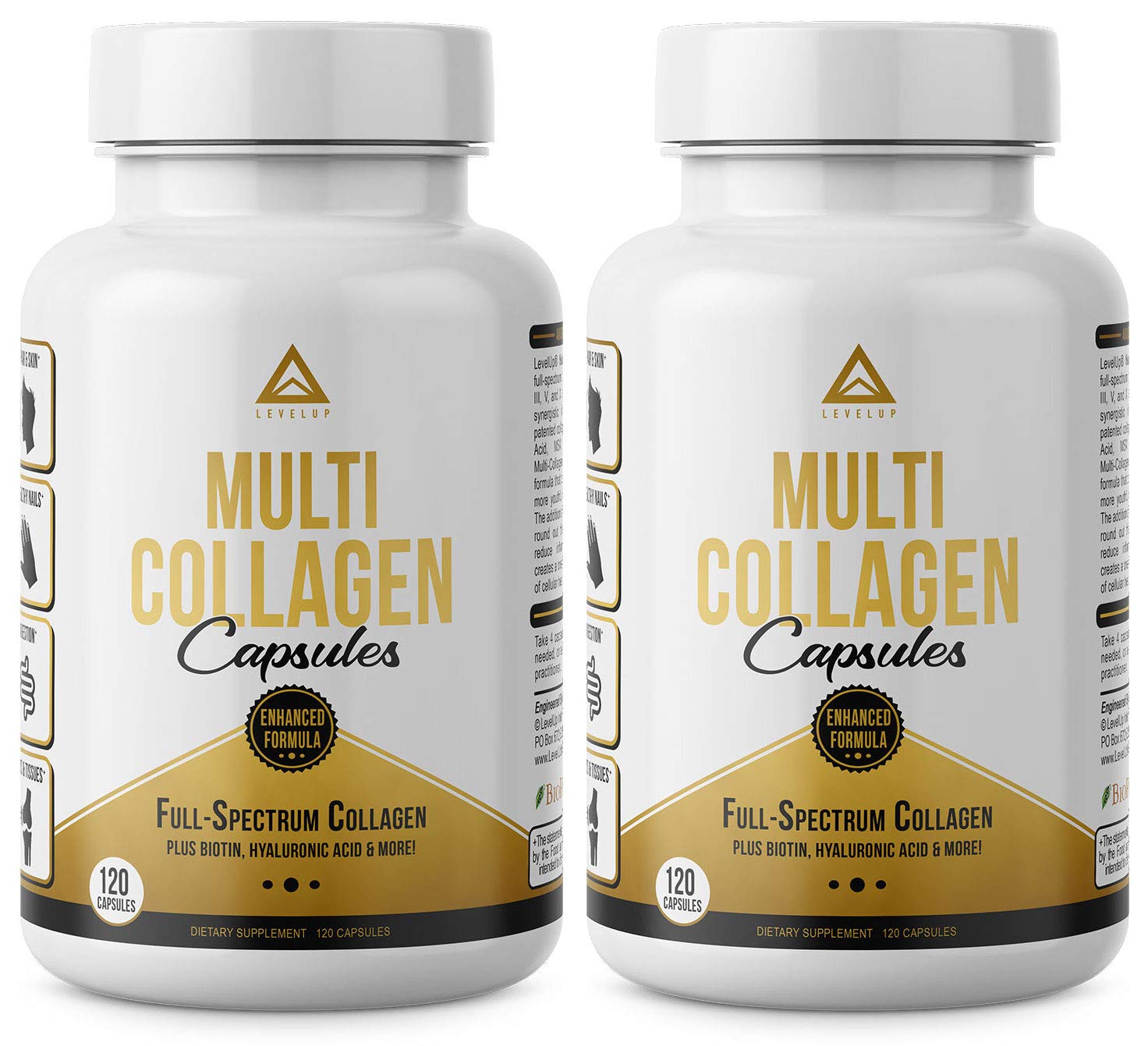 Buy Multi Collagen s (2 Pack) Fortified with Biotin, Hyaluronic , MSM