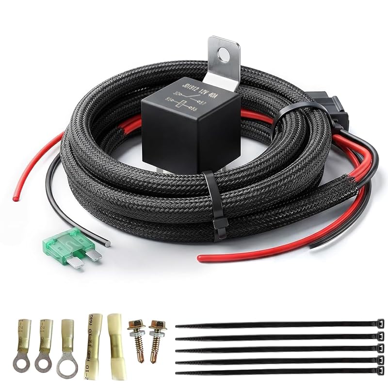 Kit Relé da Bomba de Combustível Sibodeer 40 A com Chicote à Prova d’Água – P/N 30247