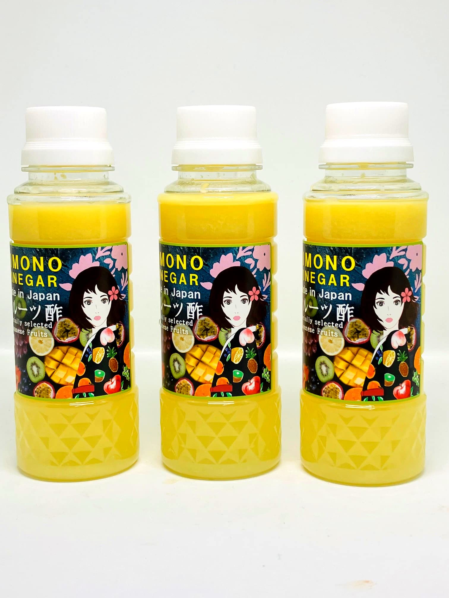 Amazon | 【KIMONO VINEGAR】ゆず果汁 ゆず酢（徳島産 ゆず酢）180ml