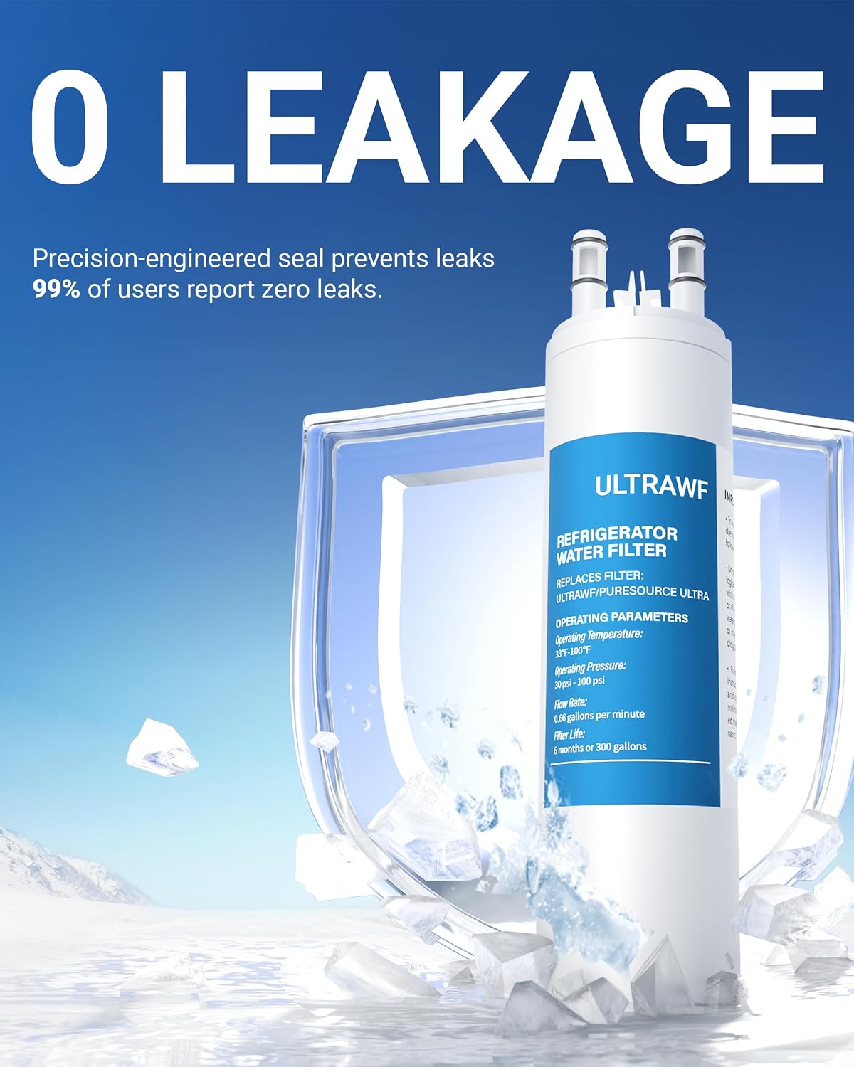 Water Replacement, Compatible with Pure Source Ultra, Kenmore 9999, 469999, 46-9999, A0094E28261, 1 Pack