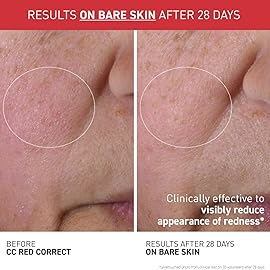 Erborian CC Red Correct - Skincare-First Green Color Corrector with Centella Asiatica, Illuminating Color Corrector with Redness Coverage & SPF 25 - Cica, Korean Skincare, 1.5 Oz