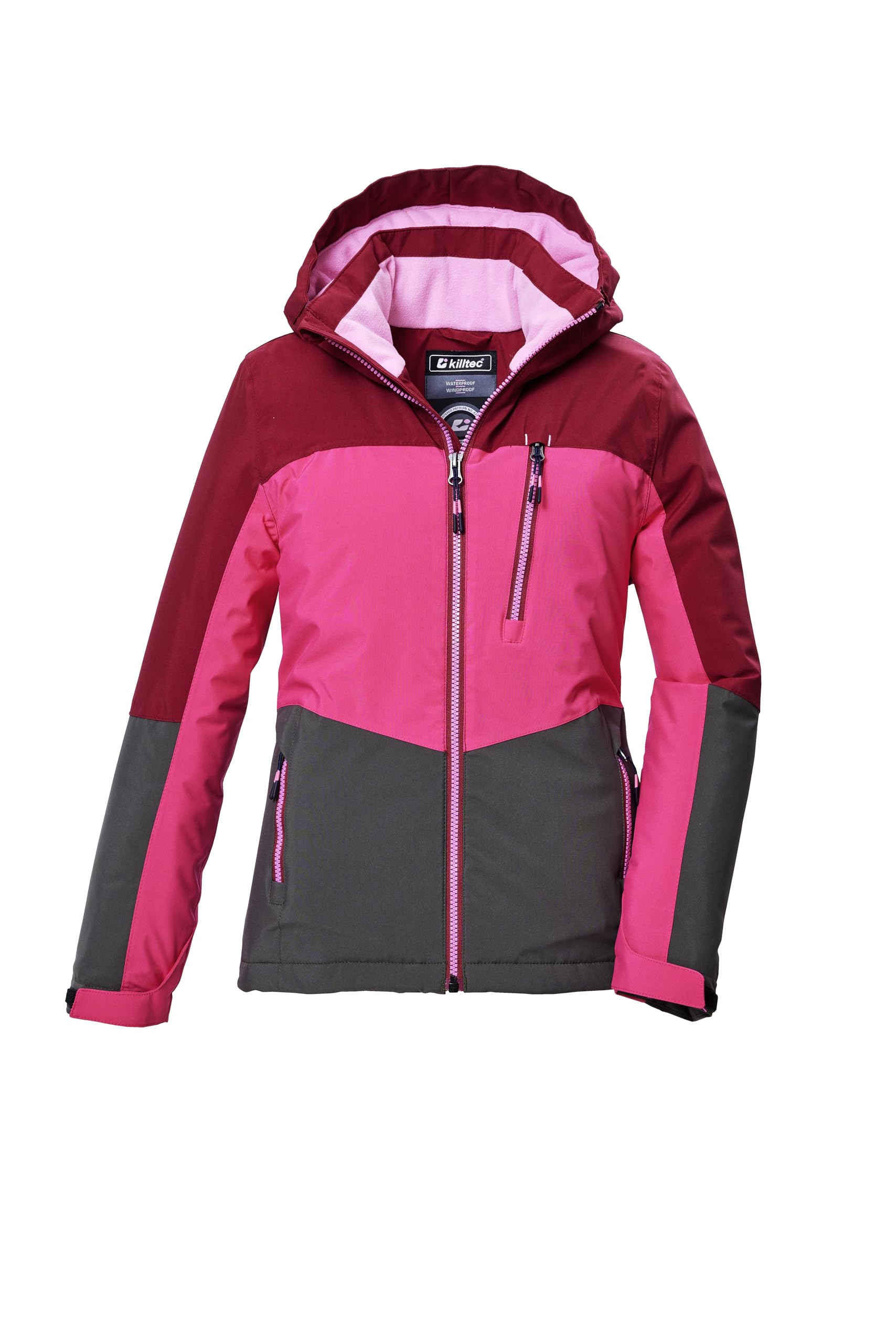 Killtec KOW 354 Mädchen Skijacke Kapuzenjacke Winterjacke blau blau