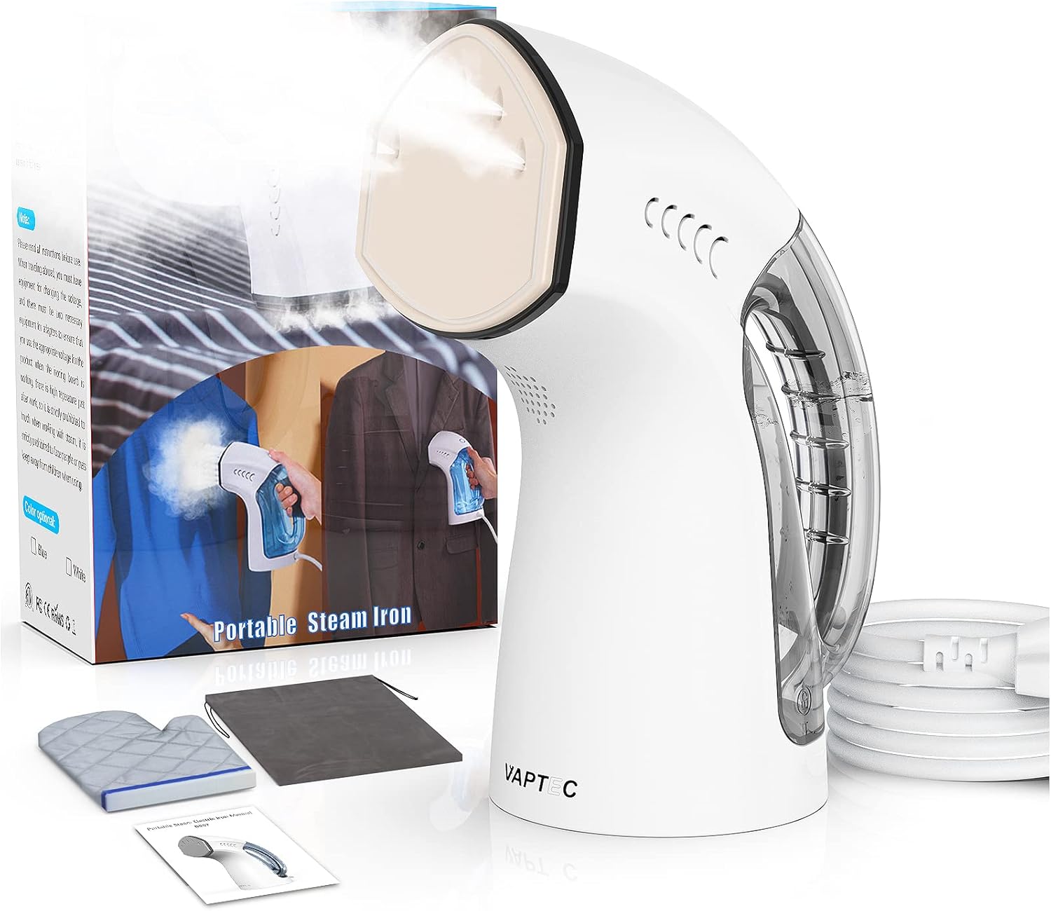 Buy Steamer for Clothes, VAPTEC 2in1 Clothes Steamer with Steam & Dry