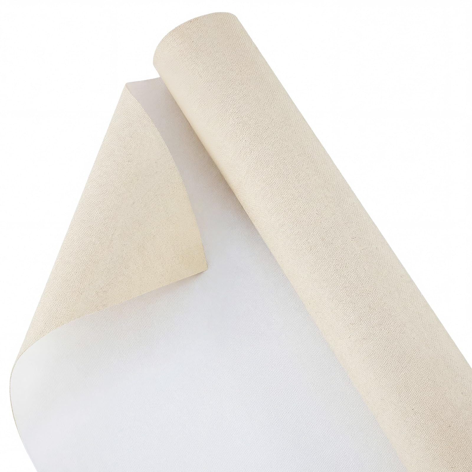 Kinlop 112 cm x 25 cm podwójnie zagruntowana rolka płótna bawełnianego