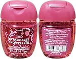 Bath & Body Works PocketBac Hand Sanitizer 29 ml, 4-Pack (Winterberry Ice, Snowflakes & Cashmere, Strawberry Snowflakes, Moonlit Goddess)