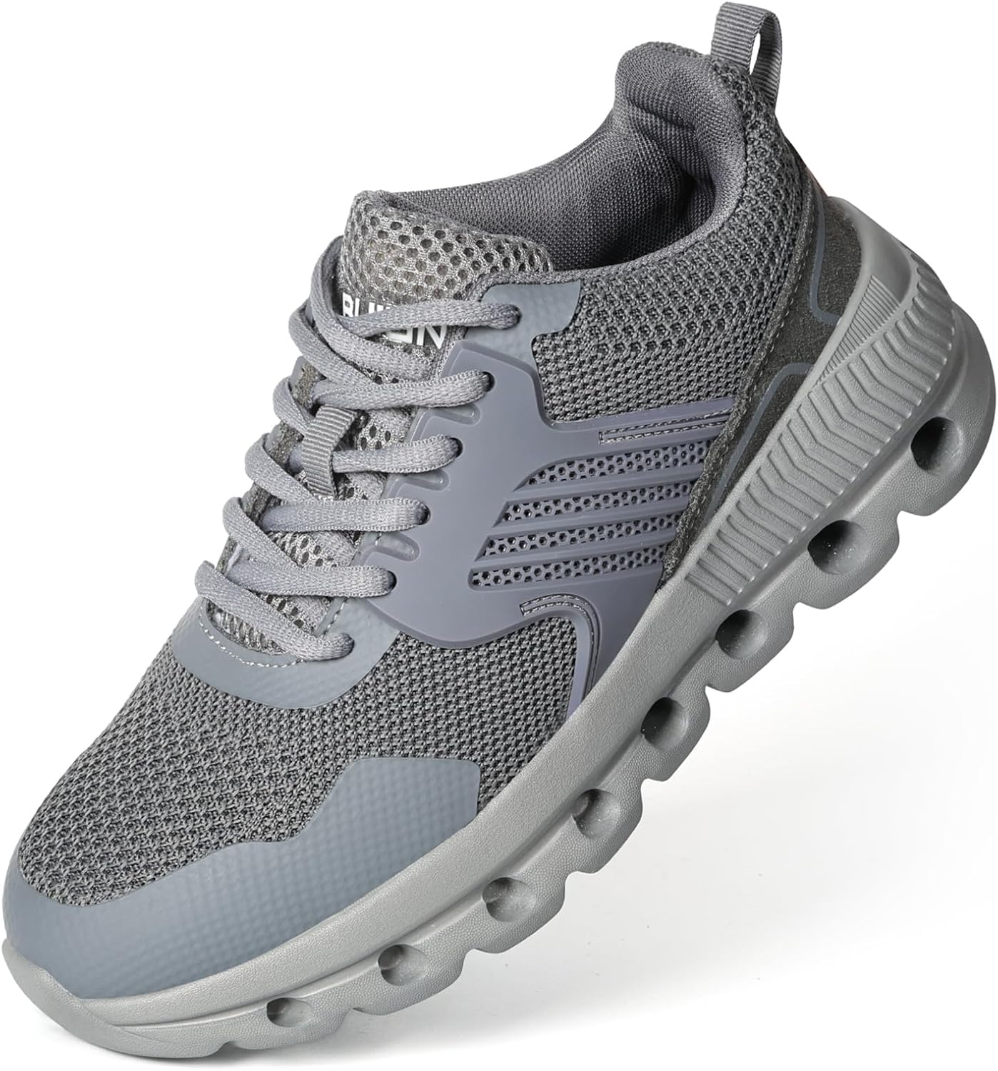 Furuian Steel Toe Shoes for Women Safety Sneakers Lightweight Work Shoes