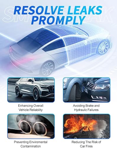 Miniatura 3 de Probador de humo al vacío EVAP automotriz - Probador de diagnóstico de humo con bomba de aire incorporada para sistemas de tuberías de vehículos