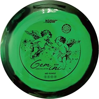 Disc Saturn-Gem | Stable Disc Golf Mid-Range Driver | 170g Plus | Beginner Friendly Disc with Stable Flight| Easy to Throw Mid-Range Golf Disc for Outdoor Games, Competition