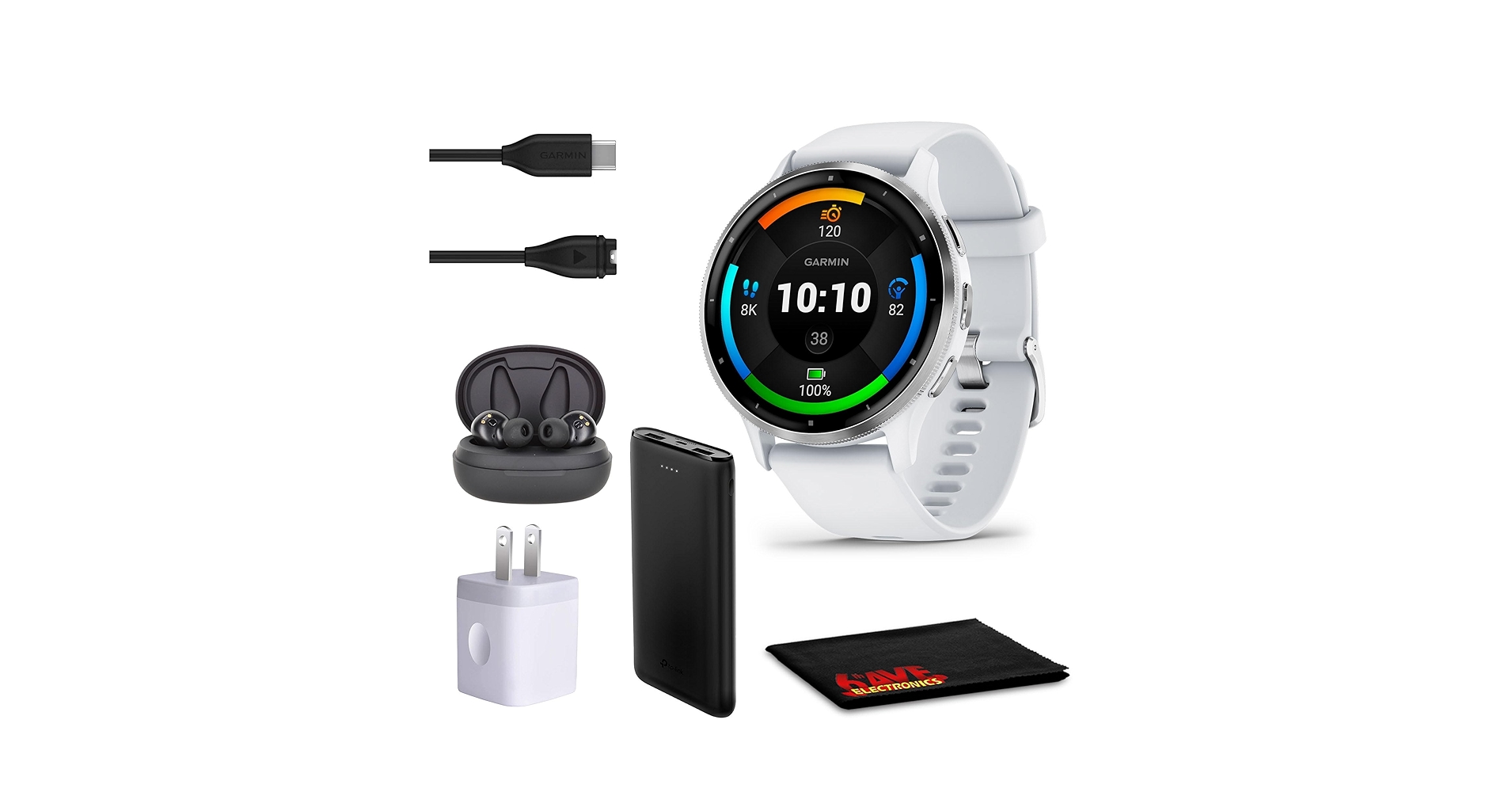 Garmin　venu3 Amazon.com: Garmin Venu 3 Slate Stainless Steel Bezel 1.4