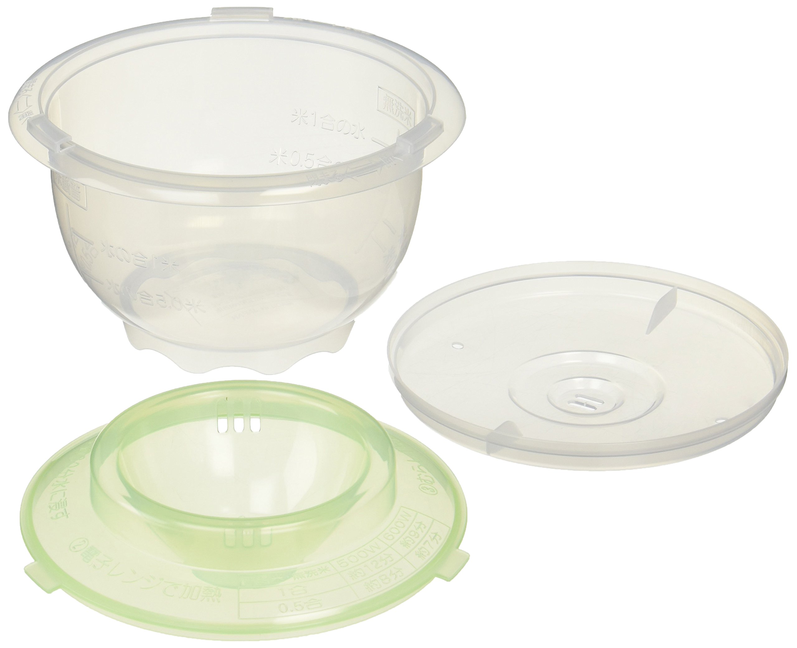 Amazon｜パール金属 日本製 電子レンジ 炊飯器 ご飯 1合 炊き レンジ