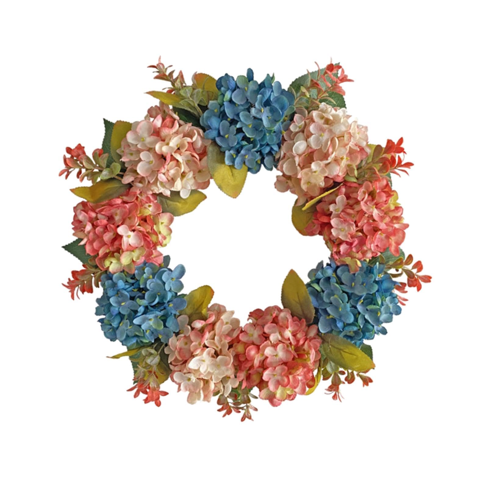 Couronne d'hortensias pour l'ambiance chaleureuse de la maison