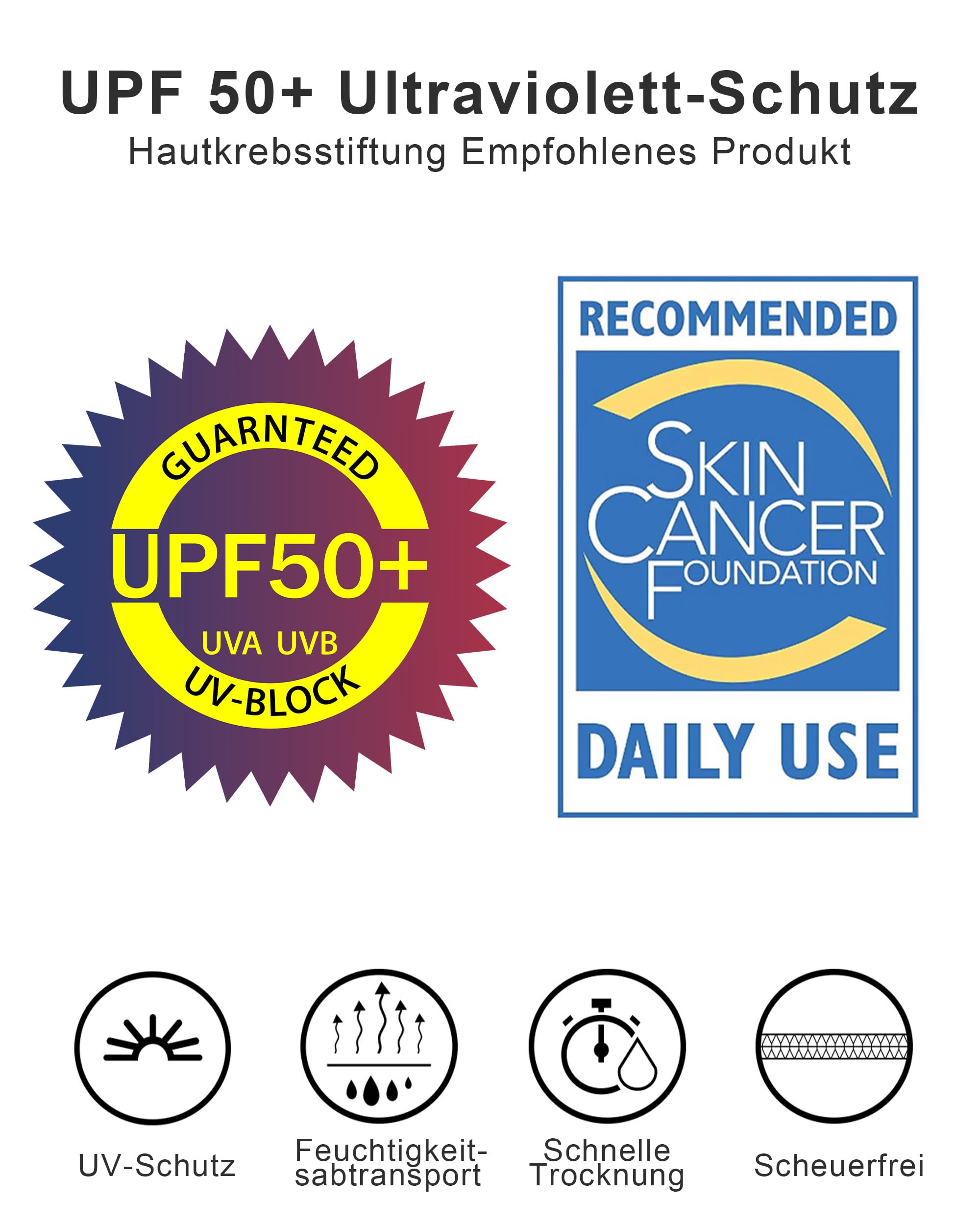 Roadbox Herren UPF 50+ Kapuzenpullover Shirt, UV Sonnenschutz Langarmshirt, Outdoor Wassersport Rashguards für Sommer Angeln