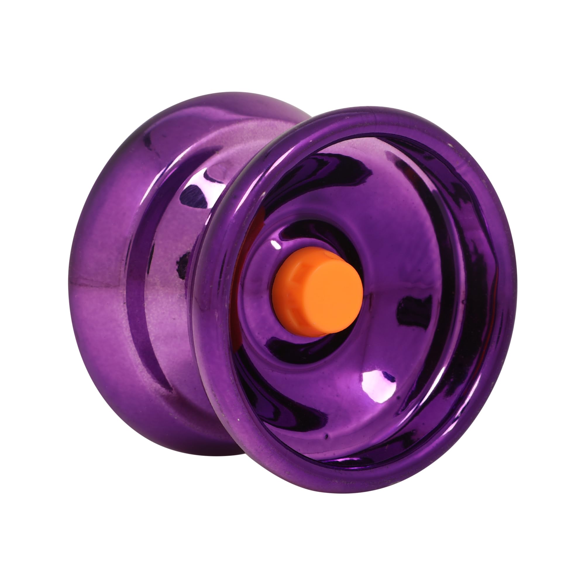 DISILA TRADERS High Gloss Metal YoYo Spinner Toys for Kids- Pack of 2 | Fine Quality Shining High-Speed Set | Durable Metal Spinning Toy for Fun Play & Tricks | Multicolor 2