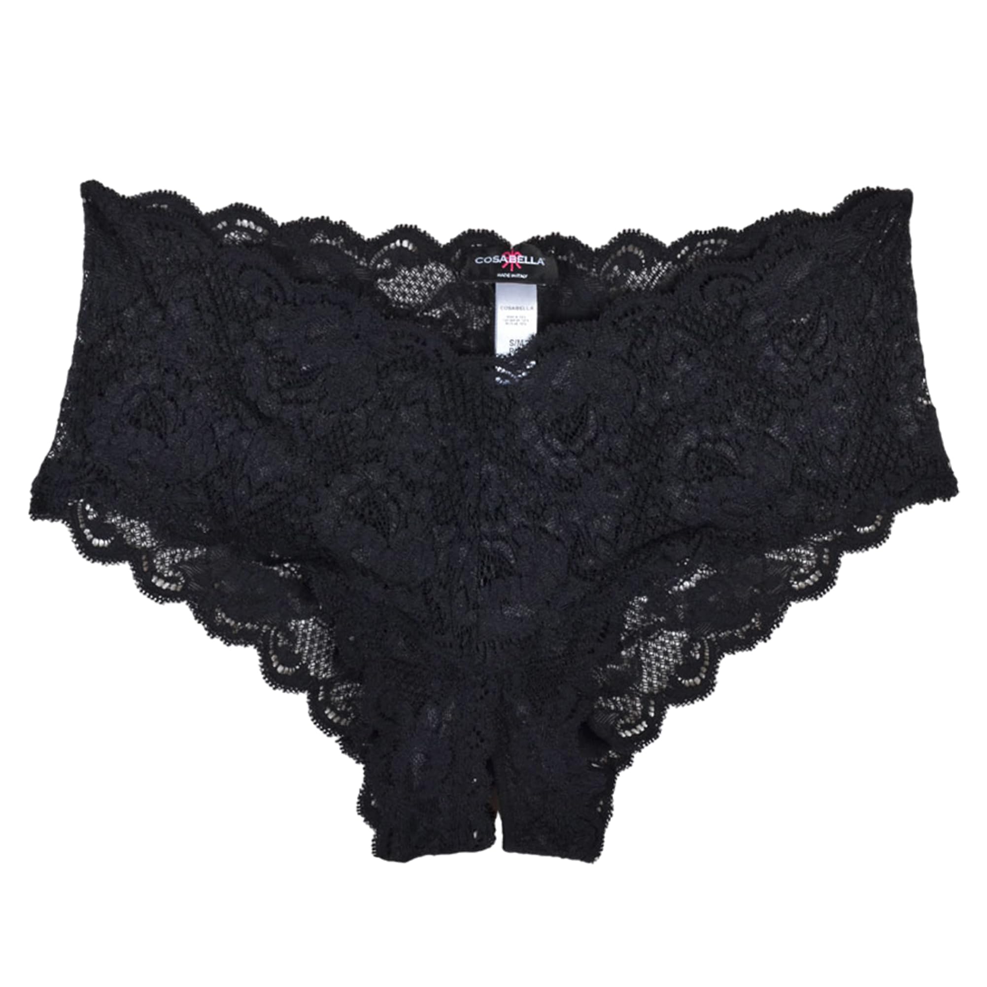 Cosabella Women's Never Say Never Naughtie Open Gusset Hotpant Panty