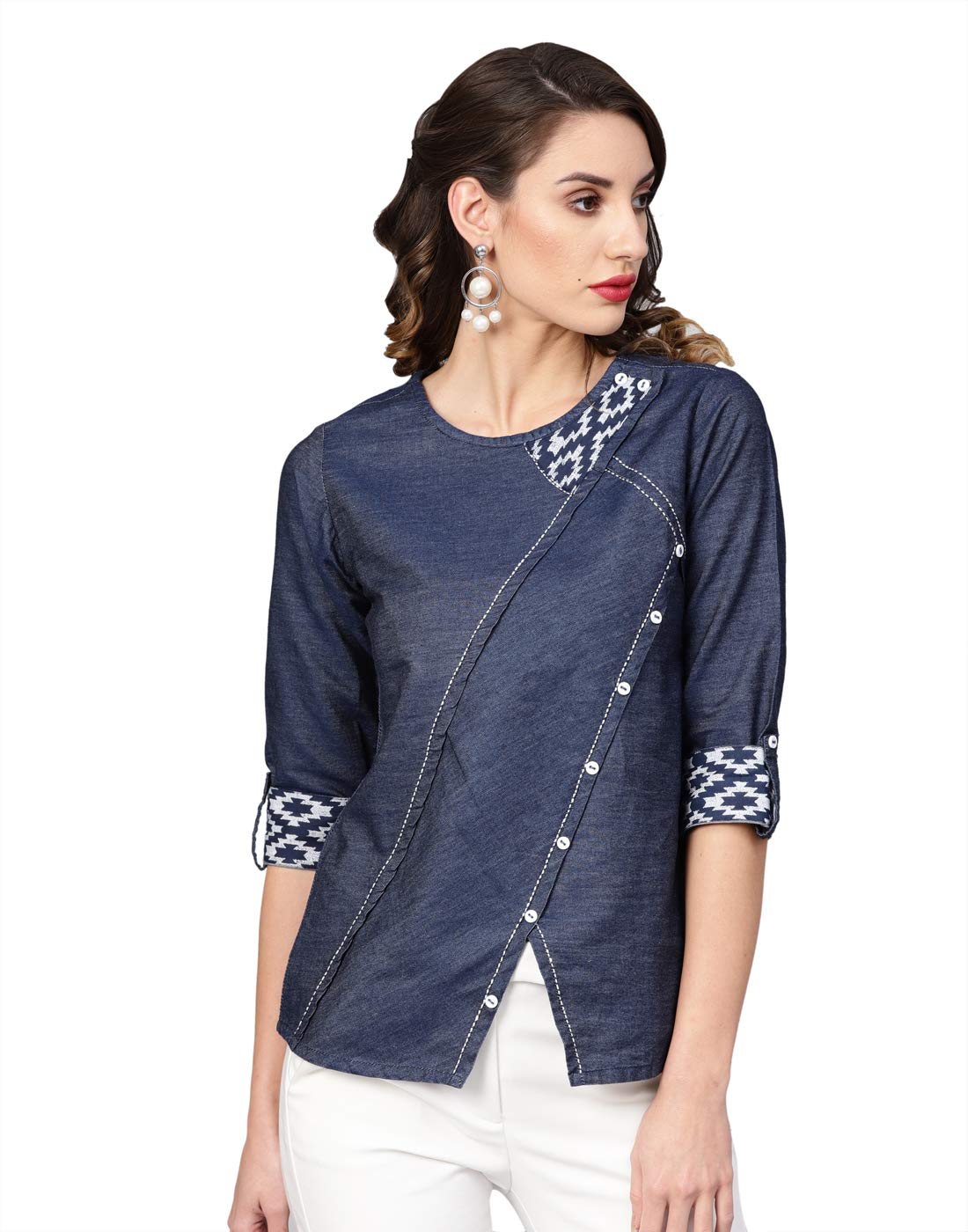 Yash Gallery Women's Denim Regular Fit Straight Top - Review, Price and Buying Guide