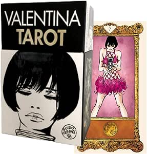 Amazon タロットカード 78枚 タロット占い 【 バレンティーナ タロット Valentina Tarot 】 日本語解説書付き