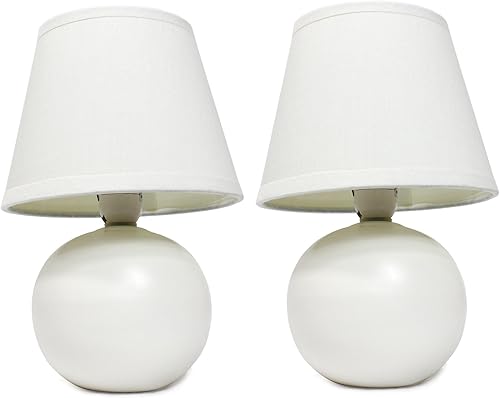 Miniatura 3 de Simple Designs - Minilámpara de mesa de cerámica, de globo, para el hogar