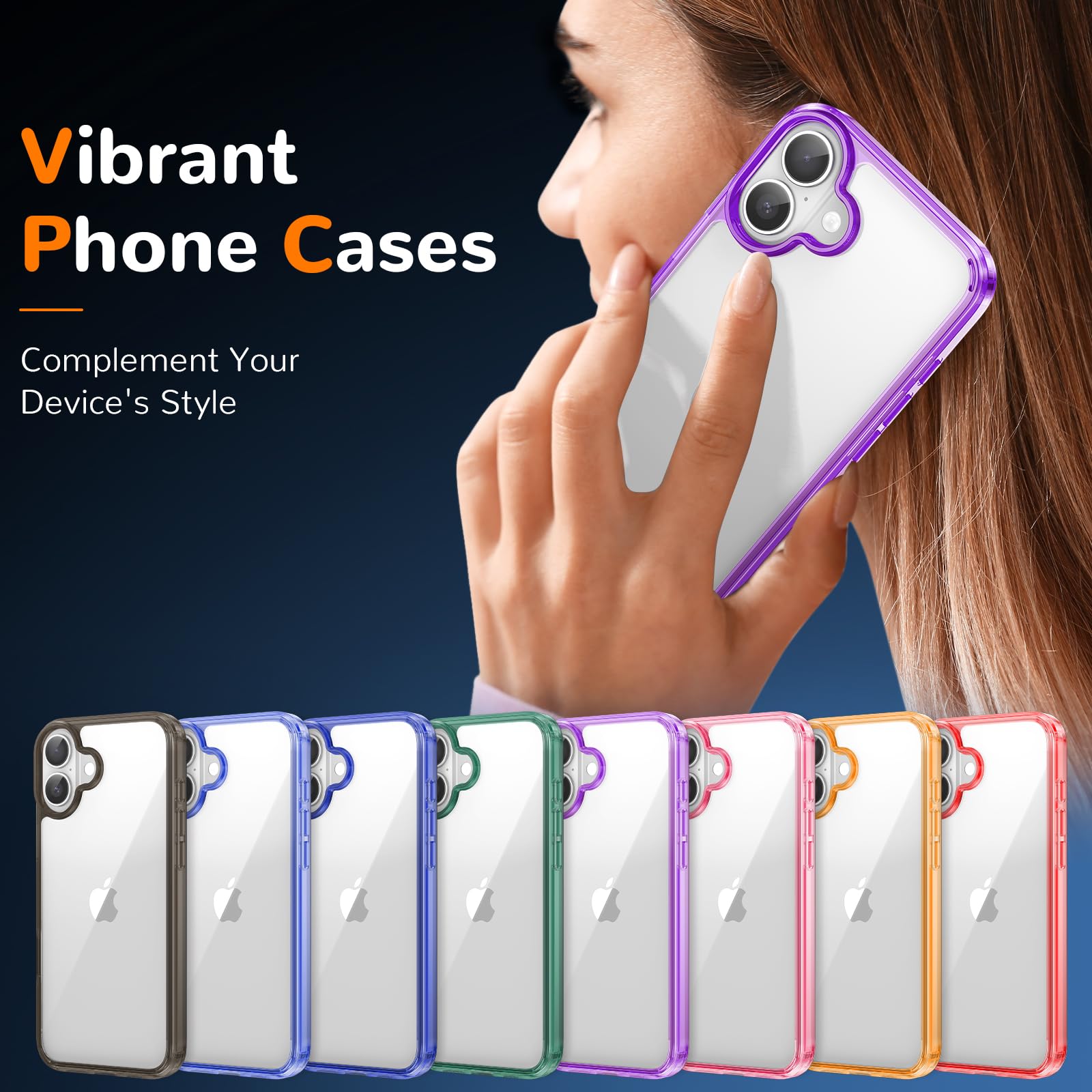 Clear Case for iPhone 15, Ultra Thin, Shockproof TPU Cover, Anti-Yellowing, Crystal Clear, Phone Case for Apple iPhone 15 - Clear — view 291