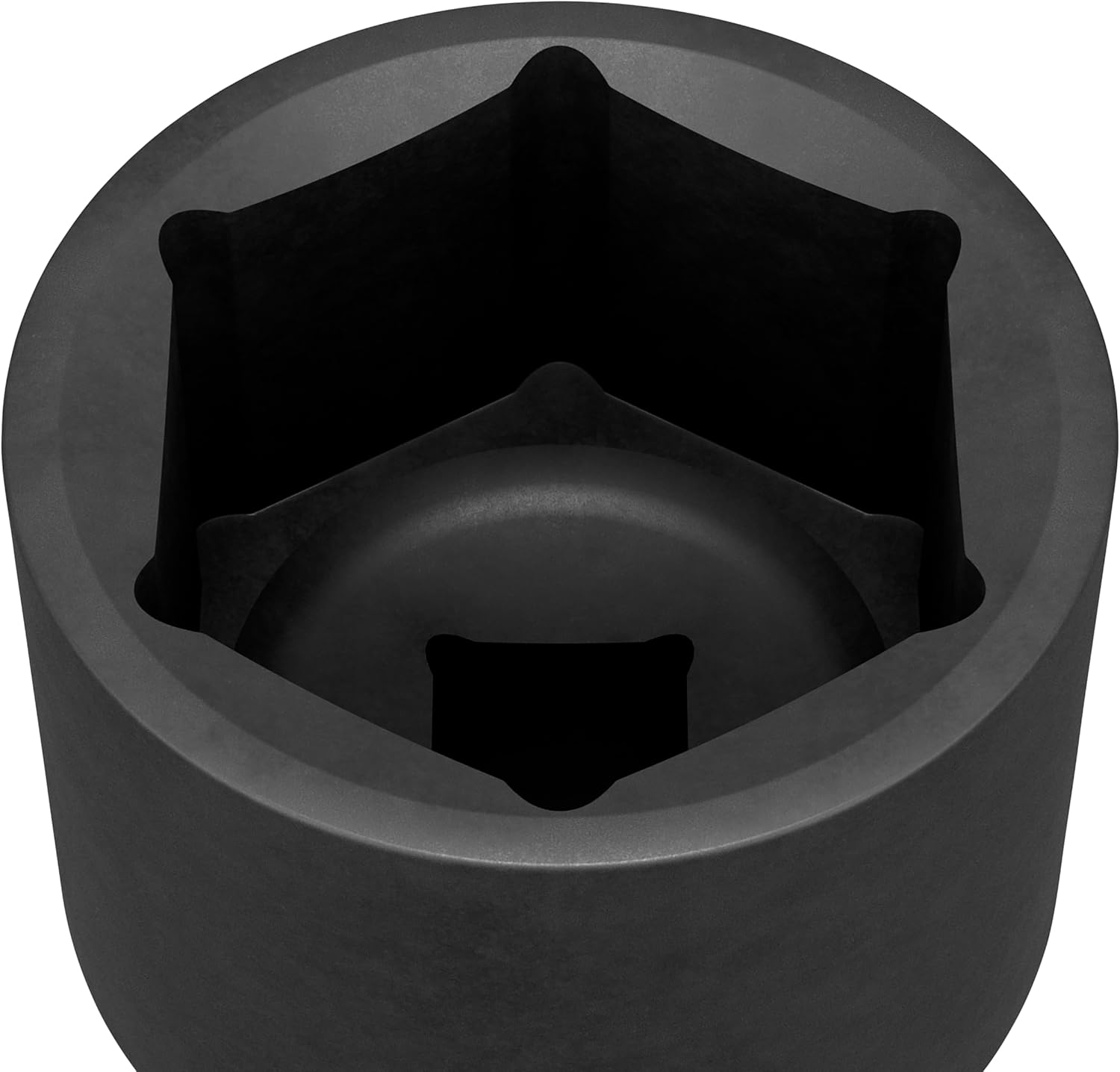 Sealey IS175 Impact Socket, 1" Square Drive, 75mm, Black