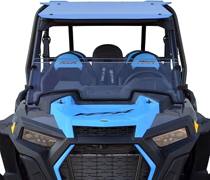2019-2023 RZR XP / XP4 1000 / Turbo Half Windshield | SCRATCH RESISTANT | Easy on/Easy off! | Premium Lexan MR10 w/ Hard Coat | Proudly Made in America!