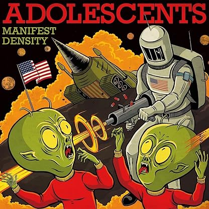 Manifest Destiny por The Adolescents — capa do álbum