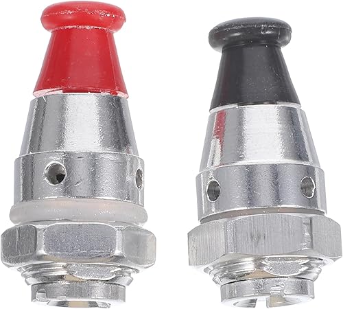 Luxshiny Válvulas de Jigger de olla a presión, válvula de alivio universal para olla a presión, válvula de escape, reemplazo de potencia para