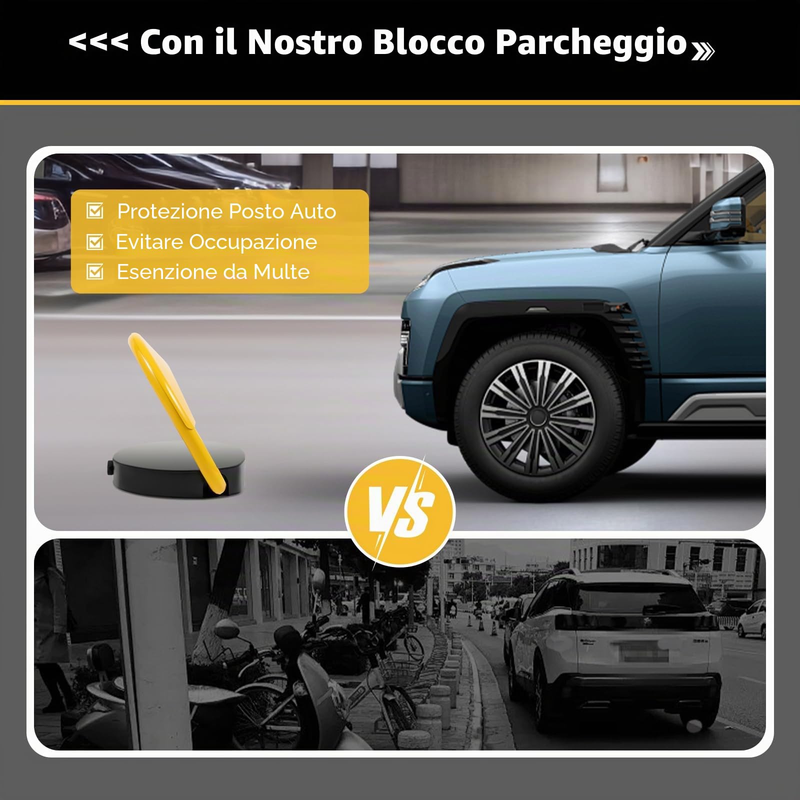 Blocco parcheggio con telecomandi,Pali di parcheggio telecomandato,Blocco parcheggio automatico impermeabile,Blocco parcheggio auto con funzioni di allarme intelligenti