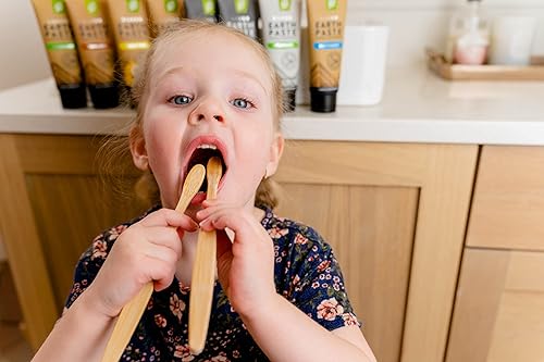 Vista 8 de Redmond Earthpaste with Silver - Pasta dental natural sin fluoruro, tubo de 4 onzas (torsión de limón)