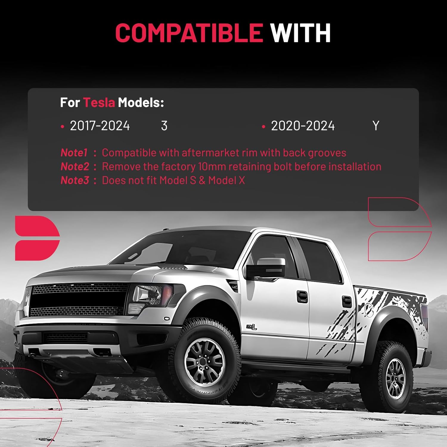 BDFHYK 5x114.3mm Wheel Spacers 15mm 5x4.5 Hubcentric Wheel Spacer Compatible with Tesla Model 3 2017-2024, Model Y 2020-2024, Forged 5 Lug Wheel Adapters M14x1.5 & 64.1mm Hub Bore, Set of 2 - Image 3