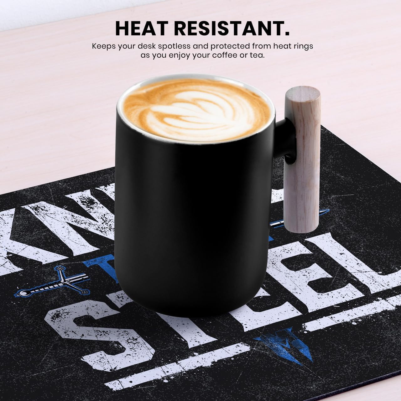 Head Case Designs Officially Licensed WWE Logo Drew McIntyre 9.84 x 11.81 x 0.12 inches (250 x 300 mm) - S Gaming Office Desk PC Keyboard Mouse Mat Pad - Image 6