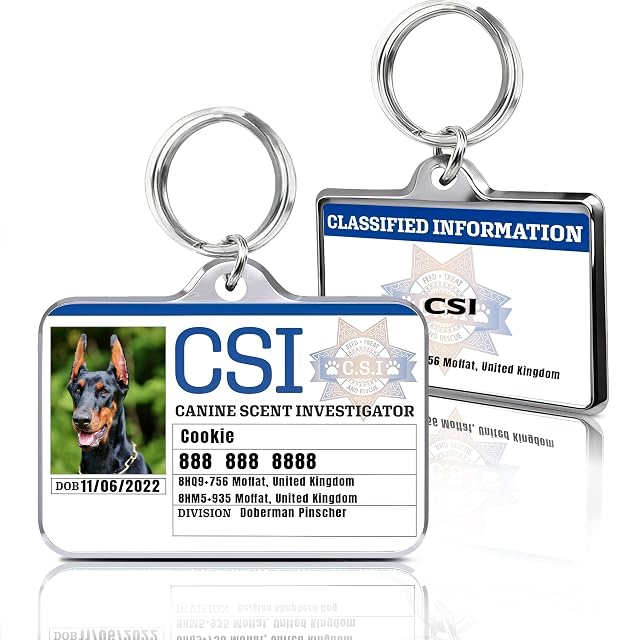 Foto 6 de 6 de Mocessory Placa de identificación personalizada